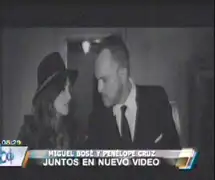 Penélope Cruz debutó como cantante en videoclip junto a Miguel Bosé
