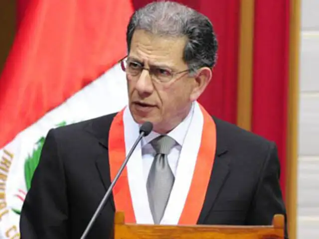 Magistrado Oscar Urviola es el nuevo presidente del Tribunal Constitucional