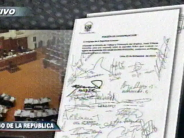 Presentan moción de interpelación contra ministro José Villena