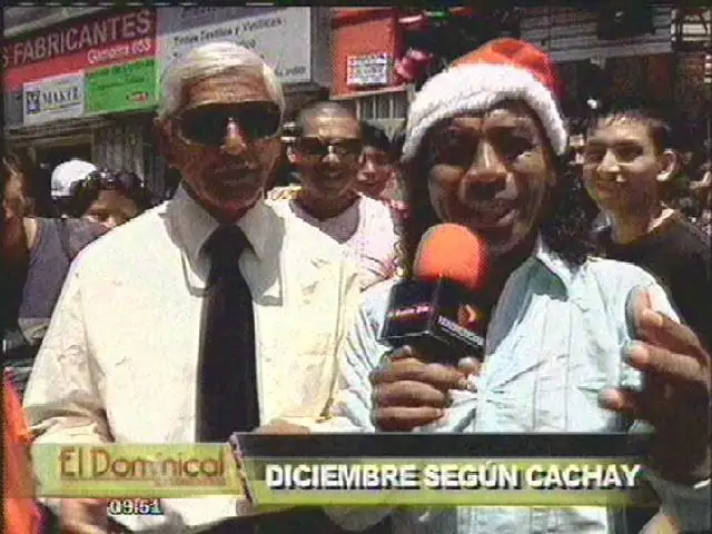 Un divertido recorrido navideño por las calles de Lima con el cómico ‘Cachay’
