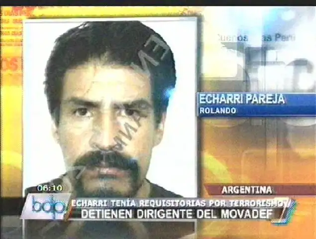 Policía argentina detuvo a un dirigente del MOVADEF en Buenos Aires