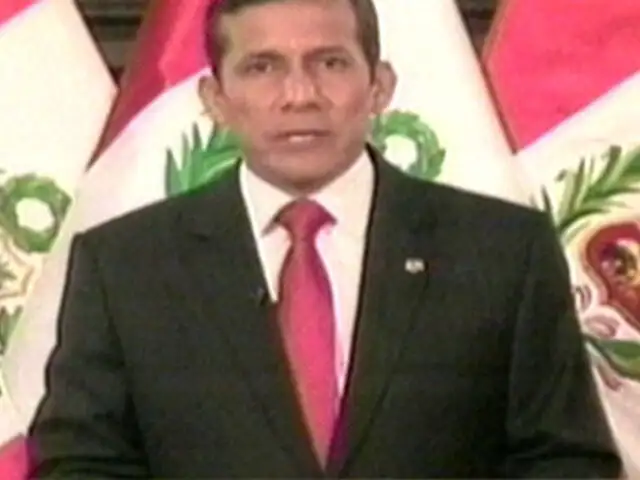Presidente Humala pide unidad continental para combatir al narcotráfico