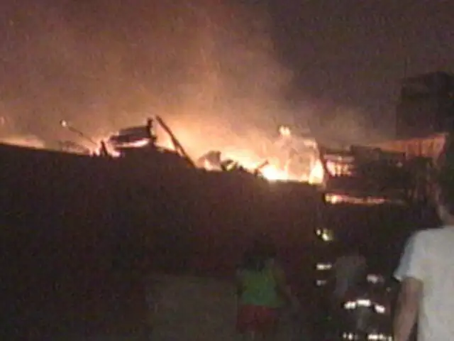 Incendio en almacén de pirotécnicos deja tres muertos en Ate Vitarte