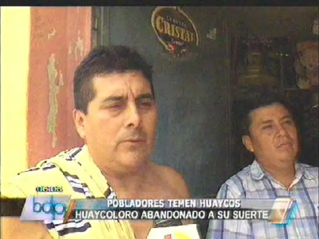 Chosica: víctimas de huayco denuncian que no reciben ayuda