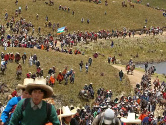 Cajamarca: ronderos se preparan para marchar contra el proyecto Conga