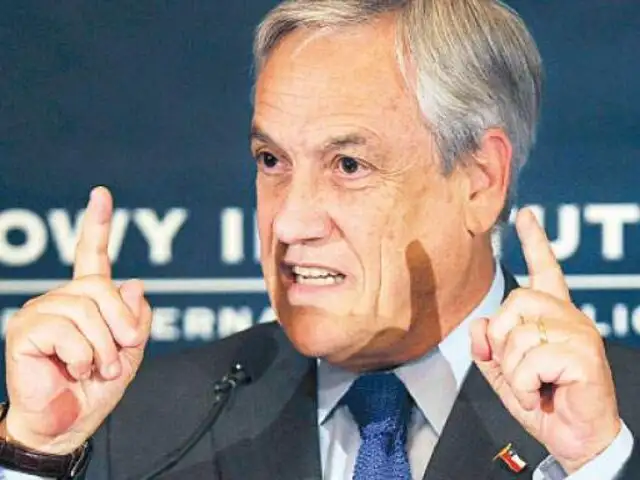 Sebastián Piñera: ‘Bolivia no puede recurrir a la Corte de La Haya’