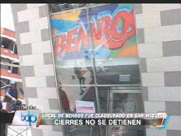 Municipalidad de San Miguel clausuró local de Bembos