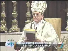 Monseñor Cipriani: Haremos lo posible para que el Papa visite Perú