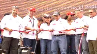 Presidente Humala y Primera Dama inauguraron la Villa del Dakar