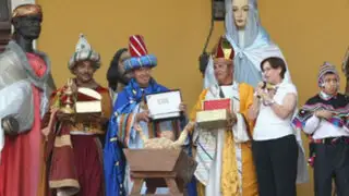 Alcaldesa reconoció a Policía Montada en ‘Bajada de Reyes’