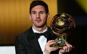 Messi ganó por cuarta vez consecutiva el Balón de Oro
