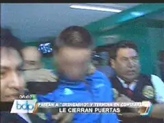 Gringasho fue llevado a la Sala Nacional Contra el Terrorismo esta madrugada