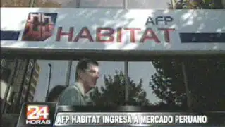 AFP Hábitat ingresa a mercado peruano