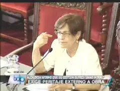 Alcaldesa Villarán negó intento de politizar condecoración a Villanueva