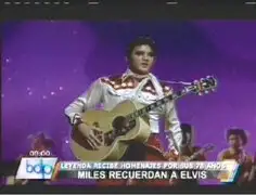 El mundo conmemoró los 78 años del nacimiento de Elvis Presley