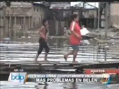 Iquitos: desborde de río Itaya dejó cientos de viviendas inundadas