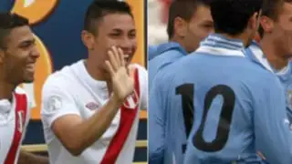 Perú se impone 2-1 a Uruguay con golazo de Edwin Gómez