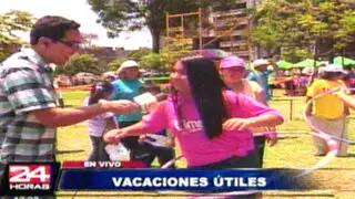 Municipalidad de Lima inició talleres de vacaciones útiles en verano