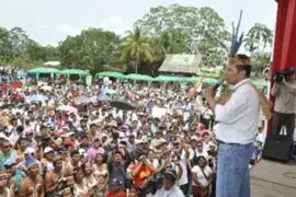 Presidente Humala inaugura segundo 'Tambo' en Iquitos