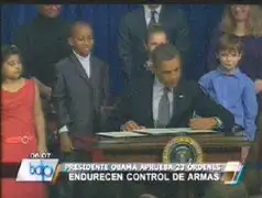 Barack Obama restringió la venta de armas en Estados Unidos