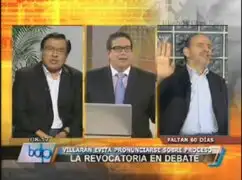 Congresistas Velásquez y Simon tuvieron acalorado debate sobre revocatoria