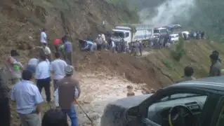 Carreteras de Apurímac son constantemente bloqueadas por derrumbes
