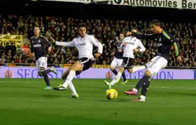 Real Madrid derrotó de manera categórica por 5 a 0 al Valencia
