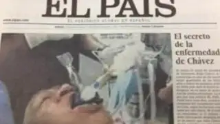 Diario “El País” se disculpa por fotografía falsa de Hugo Chávez