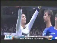 Real Madrid goleó al Getafe por 4 a 0 y se acerca al Barcelona