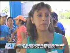 Municipalidad de San Borja inició campaña de despistaje de cáncer a la piel