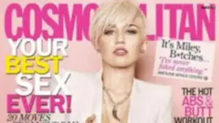 Miley Cyrus mostró su lado más sensual al posar para revista Cosmopolitan