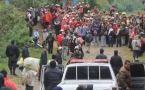 Enfrentamiento entre policías y cafetaleros deja 22 heridos en Junín