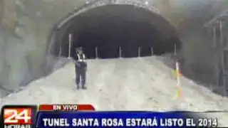 El proyecto de Túnel Santa Rosa fue retomado y estaría listo para el 2014