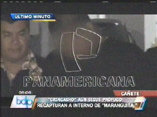 Policía capturó en Cañete a interno que fugó de "Maranguita"