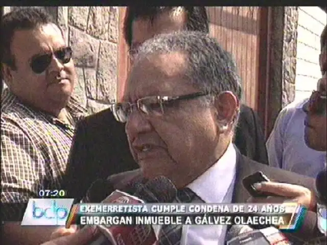 Procuraduría embargó la casa del terrorista Alberto Gálvez Olaechea