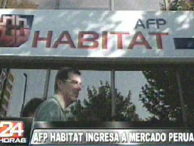 AFP Hábitat ingresa a mercado peruano