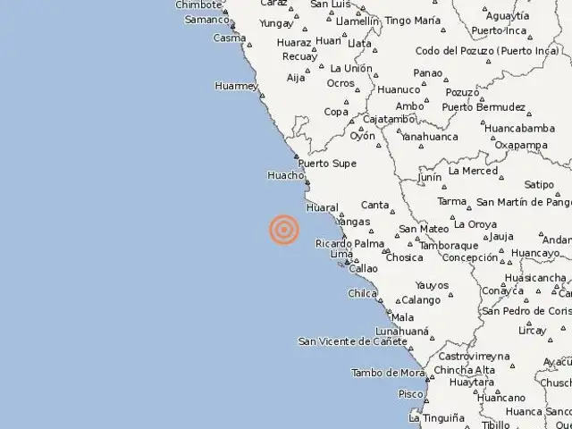 Sismo remeció Lima esta madrugada