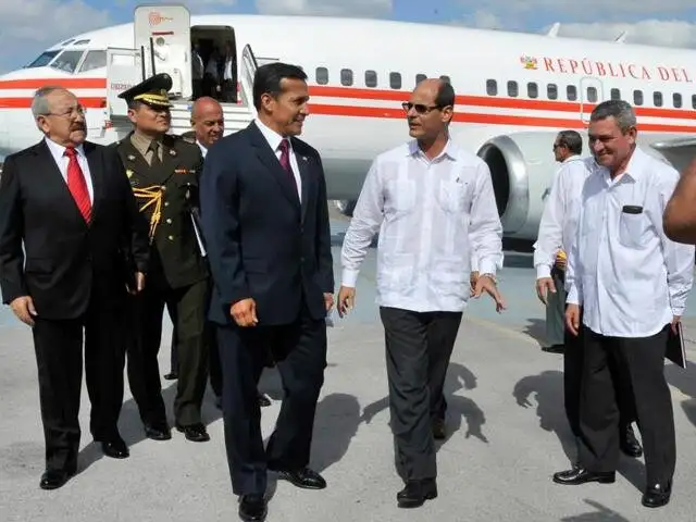 Ollanta Humala retornó de Cuba tras reunirse con familia de Hugo Chávez