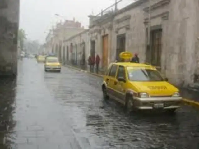 Se mantendrán las intensas lluvias en zonas altas de Arequipa