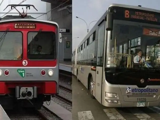 Metropolitano y Metro de Lima estarían interconectados en  marzo