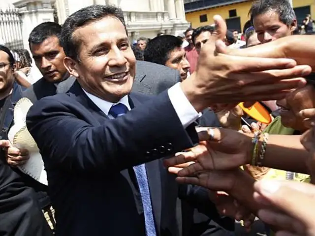 Aprobación de Ollanta Humala subió a 53%