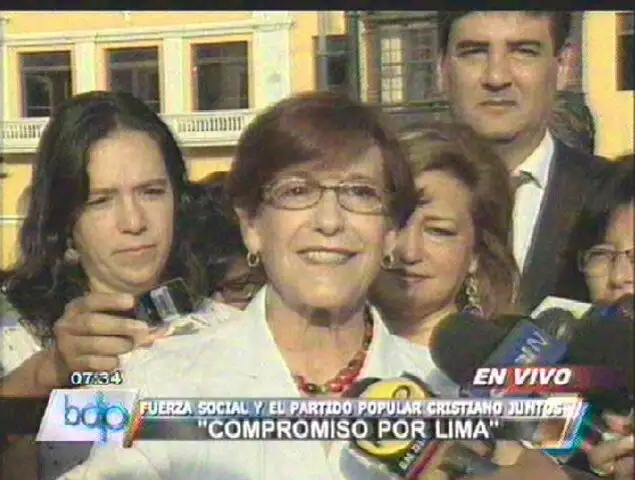 Susana Villarán: El PPC y nosotros evitaremos que Lima sea un caos