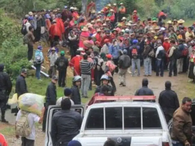 Enfrentamiento entre policías y cafetaleros deja 22 heridos en Junín