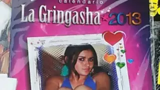 Calendario de ‘Gringasha’ aparece misteriosamente en quioscos limeños