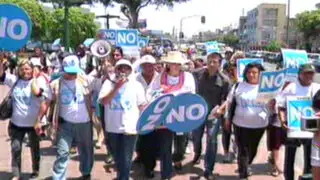 Revocatoria 2013: partidarios del ‘No’ recorren las calles de Lima