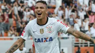 Paolo Guerrero anotó en la victoria de Cotinthians sobre Sao Paulo