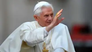 Papa Benedicto XVI anunció su renuncia el 28 de febrero por falta de fuerzas