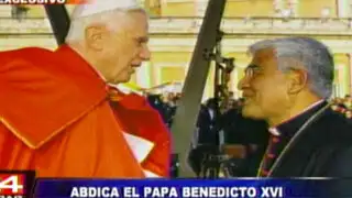 Papa Benedicto XVI será representante de la Iglesia hasta el 28 de febrero