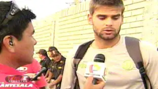 Teledeportes habla con jugadores de la U tras el empate con la San Martín