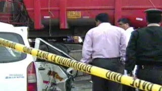 Noticias de las 5: choque entre tráiler y taxi dejó dos muertos en el Callao